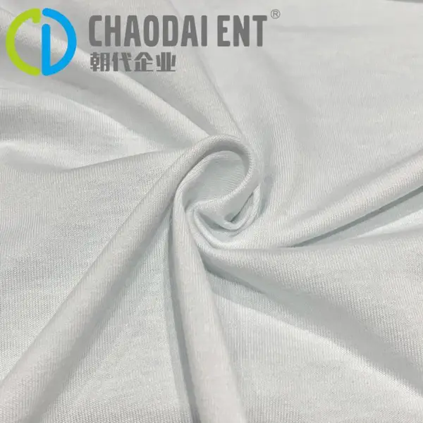 210g再生涤棉氨纶汗布 服装T恤复合里布弹力针织面料