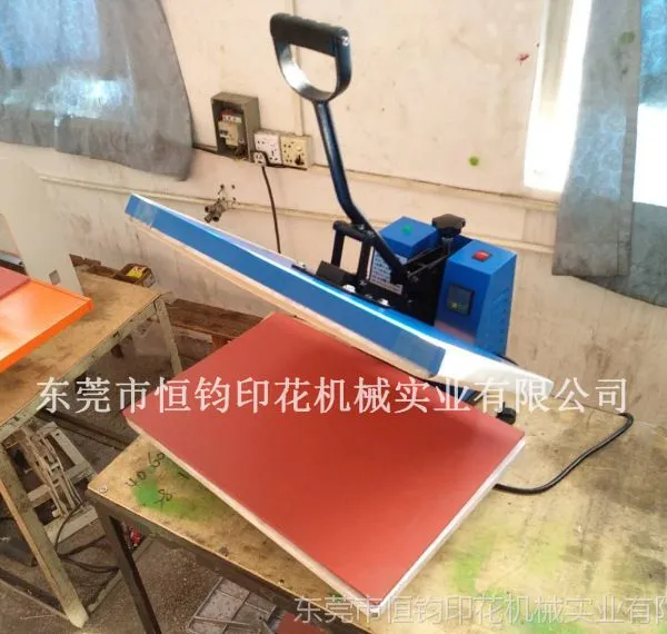 气动压烫机_东莞移印机丝印机气动手动压烫机T恤印花机