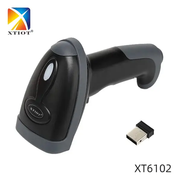 兴通XT6102条码扫描器 服装吊牌 珠宝标签 鞋类商品标 激光无线扫描枪