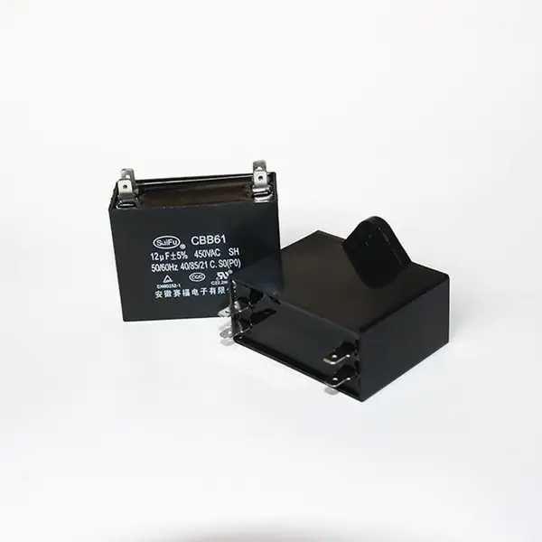 供应 赛福 外机风扇电机启动薄膜电容12UF 450VAC CBB61