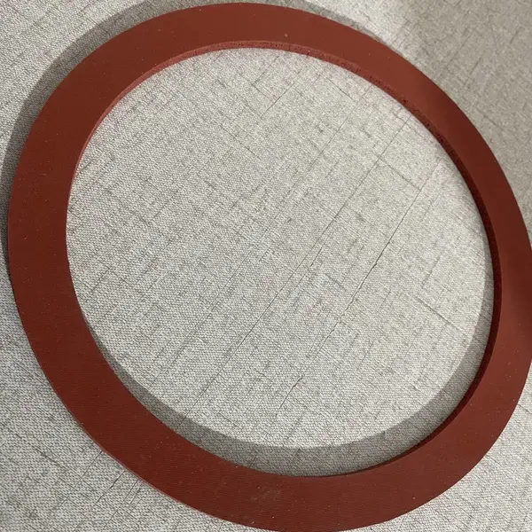 红色单面自粘耐高温硅胶密封垫片 耐高温 抗老化 防滑 耐磨 减震