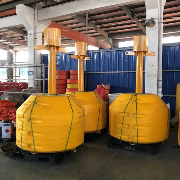 分航警戒塑料浮标 顶部带太阳能灯禁航浮标参数介绍