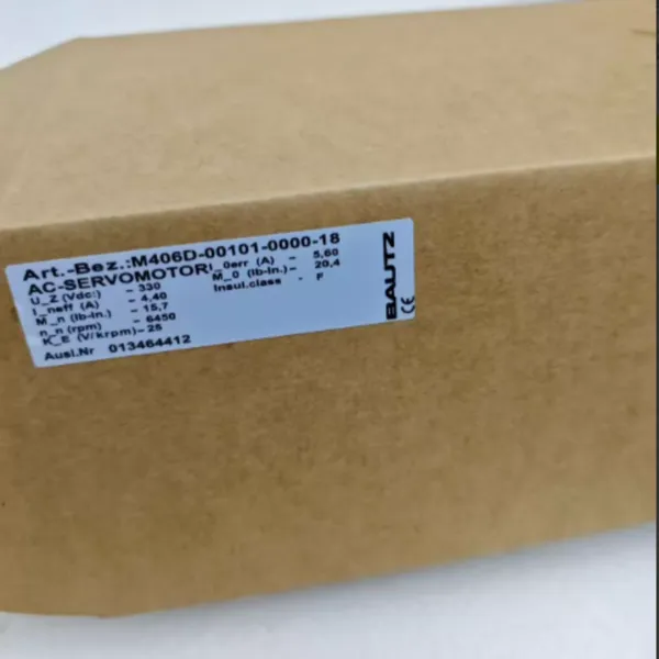 BAUTZ葆茨M406D-00101-0000-18伺服电机
