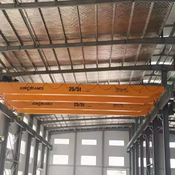 恺文重工15米跨度欧式单梁行车 2吨轻小型起重机定制