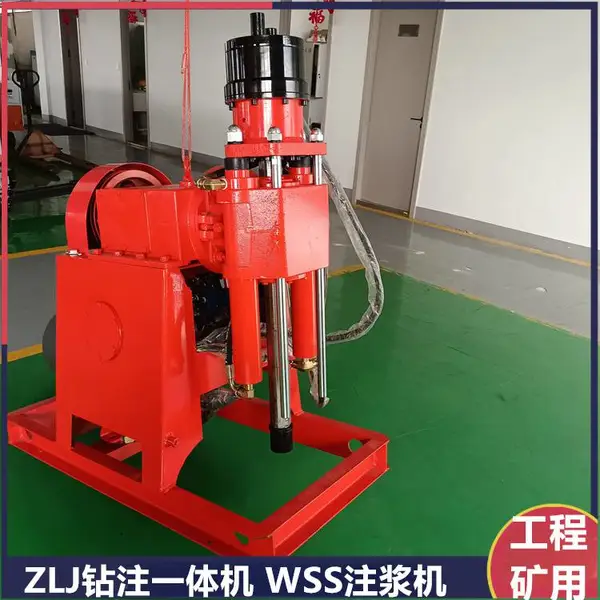 WSS后退式注浆钻机 袖阀管注 浆工艺设备 隧道超前预注浆加固钻机