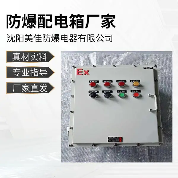 营 口定做 防爆开关箱 隔爆IIB级IIC级 按钮箱防爆检修电源箱
