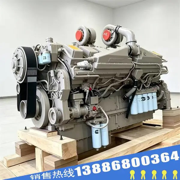 矿山设备适配康明斯K50 16缸V型柴油发动机总成