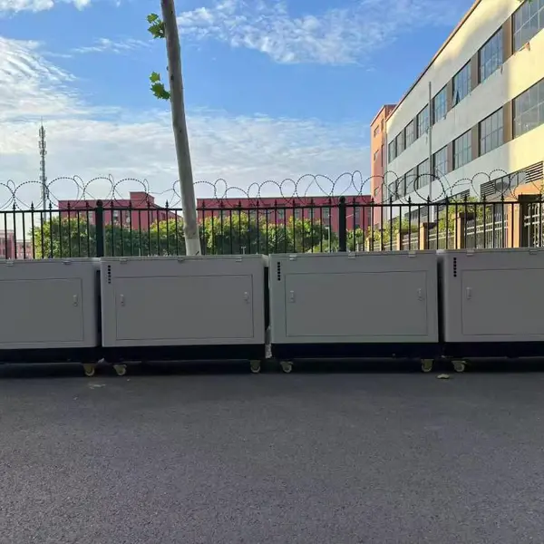 15KW开架式汽油发电机组大泽动力自动稳压220V/380V单三相工地常用电源
