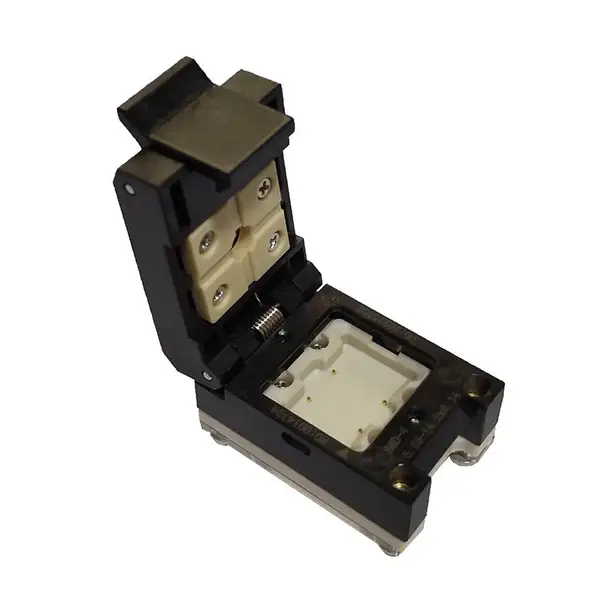 SMD4测试座老化座烧录座测试夹具烧录夹具SMD-4PIN测试架测试治具