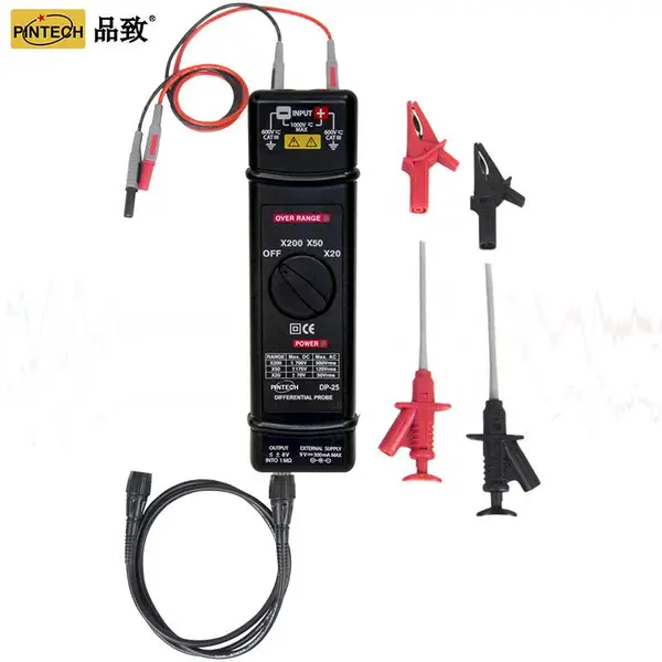 PINTECH品致示波器高压差分探头DP-25(25MHz,1400V)