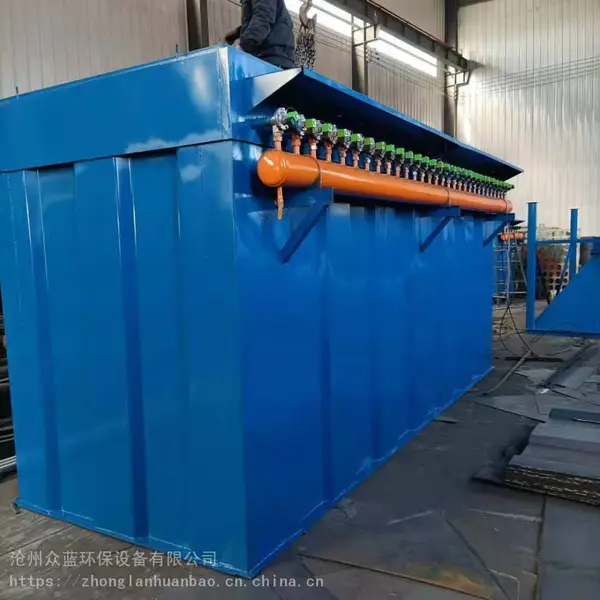 众蓝定制燃煤锅炉高温布袋除尘器 MC-300覆美斯布袋除尘器