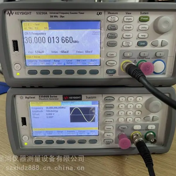供应KEYSIGHT是德33500B 波形发生器,30 MHz函数信号源33522B 33512B