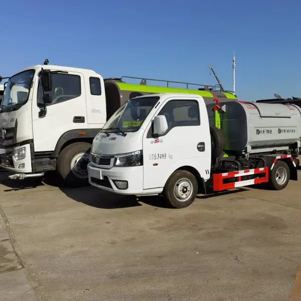 东风途逸1.5吨2吨勾臂垃圾车 3方勾臂垃圾箱***车