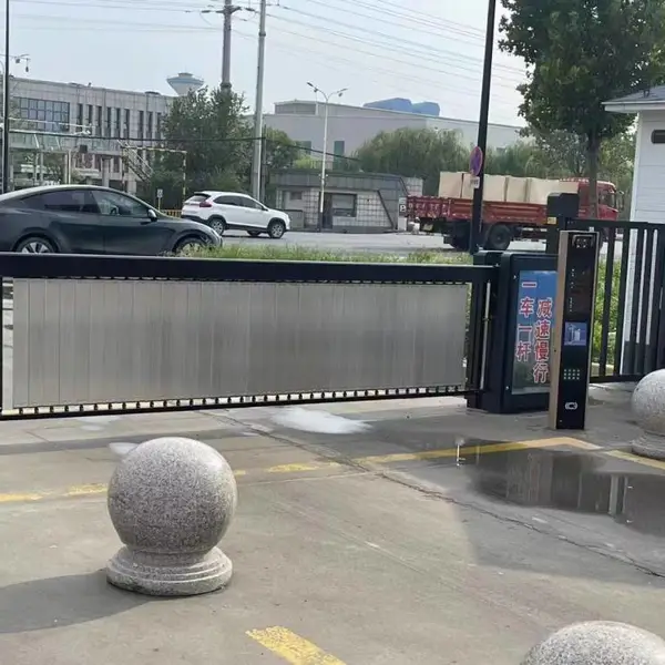 朝阳小区起落杆门卫升降杆道闸挡车器安装电动伸缩门-推荐厂家