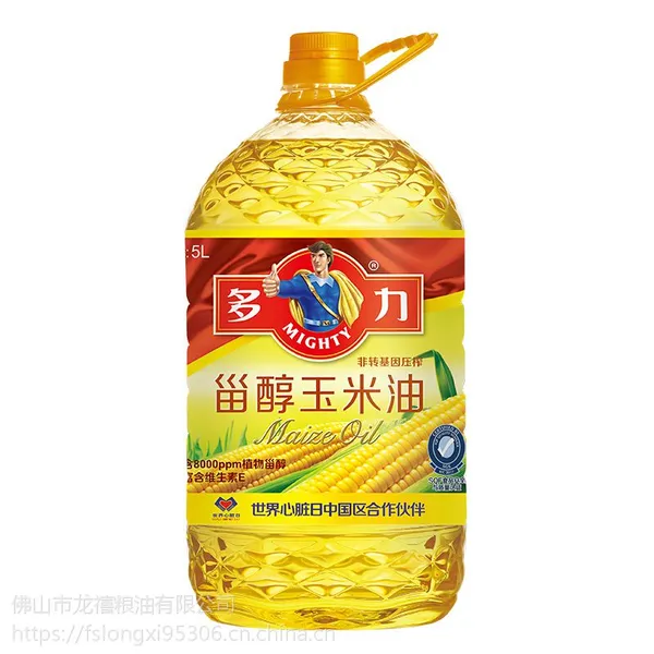 多力甾醇玉米油5L 非转基因食用油 含维生素e