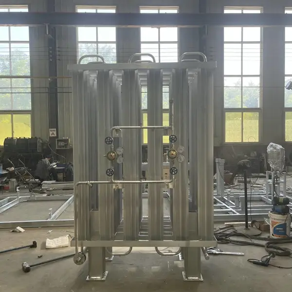 空温式汽化器控温自然换热零运行能耗耐低温高强度稳定气化
