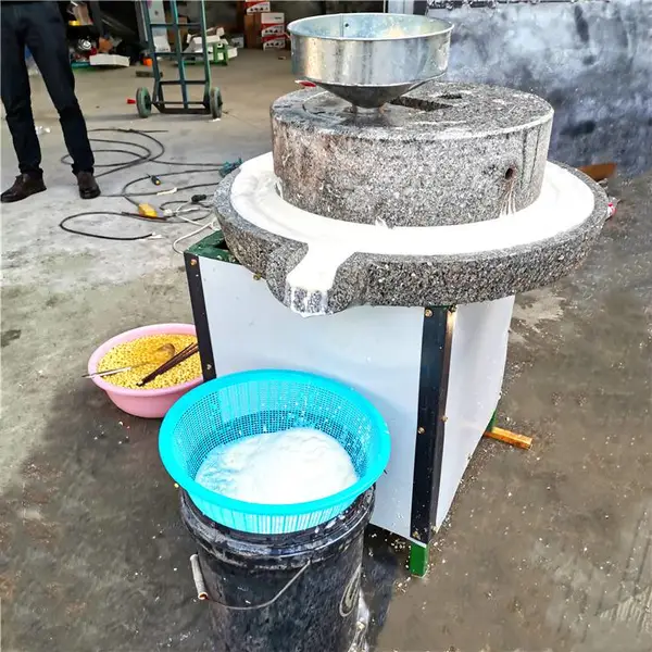 适应饭店大豆研磨豆浆机 电动米浆石磨机 手工打造石磨米浆机