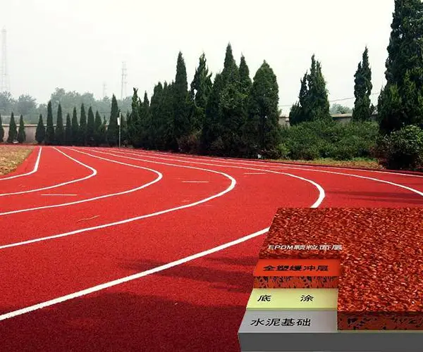 塑胶跑道项目承接,包工包料,环保材料通过新国标