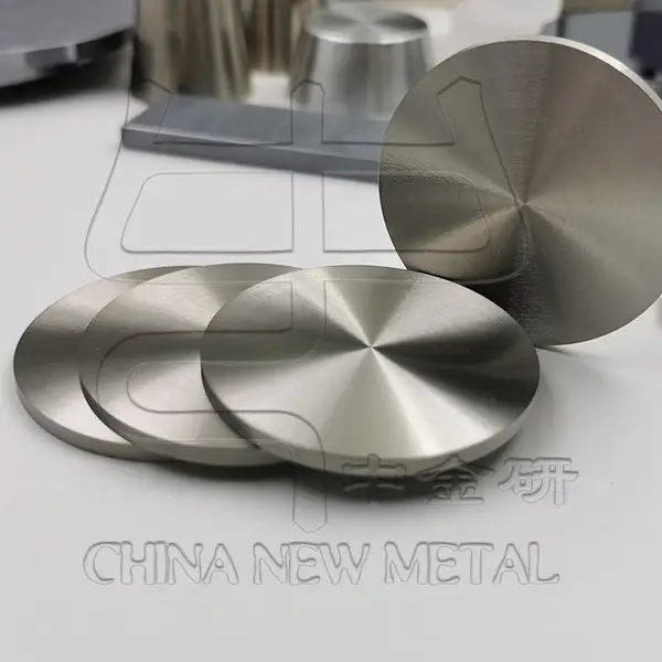 铪靶 99.99 Ф76.2*3mm 1件 铪靶材 金属靶材