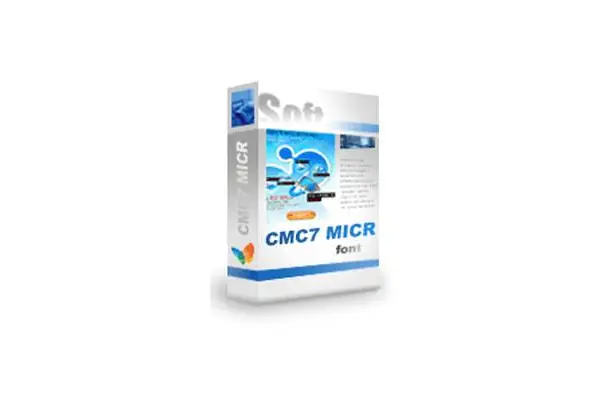 Barcodesoft CMC-7 Font Packageح��������������������
