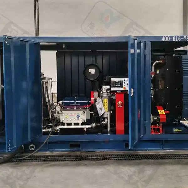 电厂专用高压清洗机 化工糖厂冷凝器空冷岛换热器除垢清洗神器