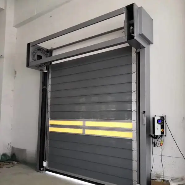 硬质快关门 水晶卷帘门 快速涡轮门定做 厂家智通