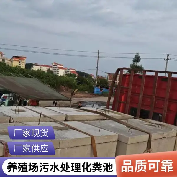 定制水泥化粪池 混凝土三格化粪池 学校医院化粪池 支持异型定做