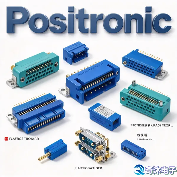 Positronic DD44S10000/AA-50 航空连接器 多芯高密度排布 军标品质