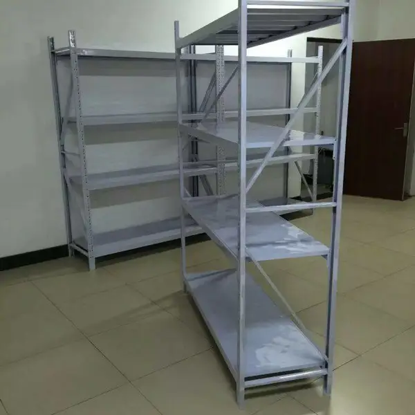 仓储工业货架展示架仓库中型金属置物储物架多层家用重型货物铁架