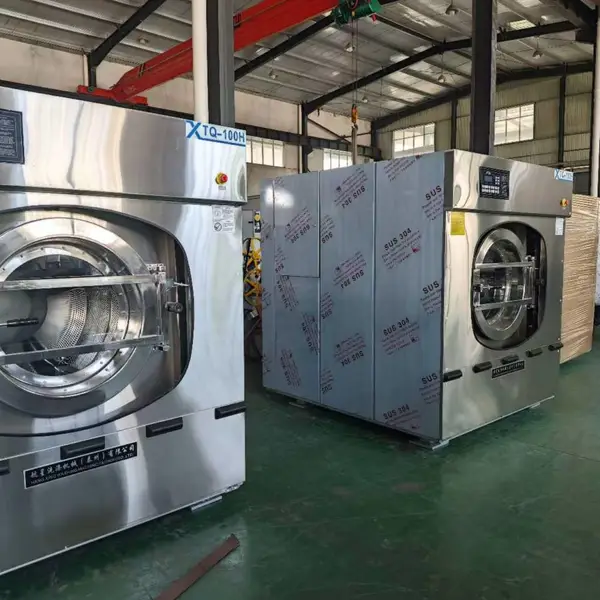 全自动工业水洗机 蒸汽电加热洗涤设备 24小时连续工作不锈钢内胆