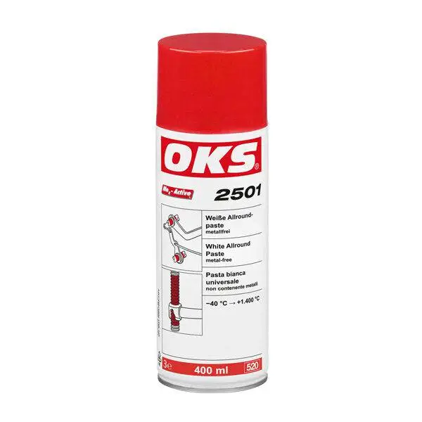 德国OKS 2501 白色万能润滑膏喷剂/OKS 2501 White Allround Paste Spray
