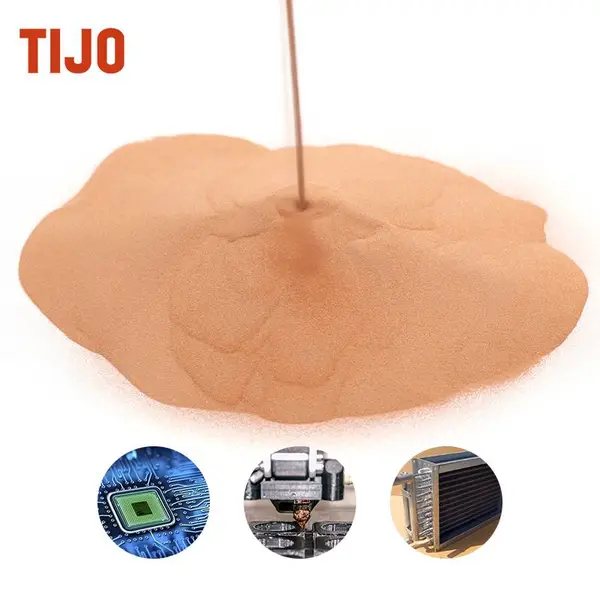TIJO 球形铜基钎焊料球形铜粉Cu 粉末冶金制品激光熔覆