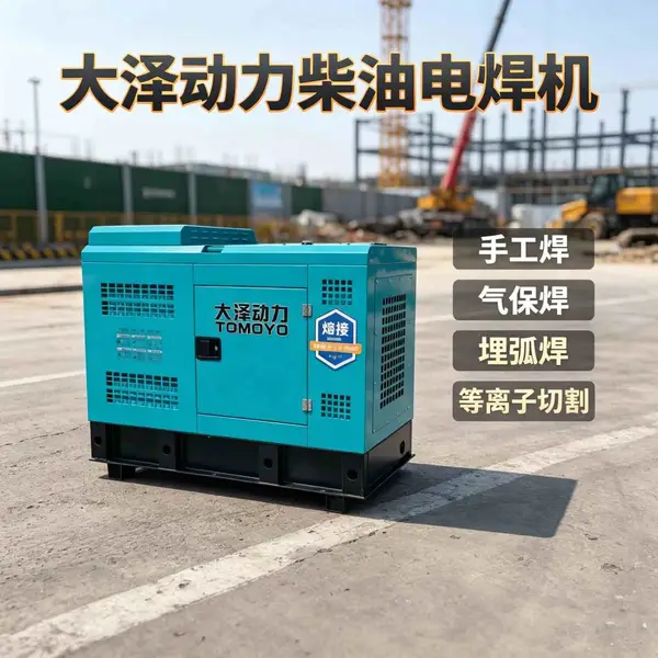 气保焊手工焊400A柴油发电电焊机改装电压