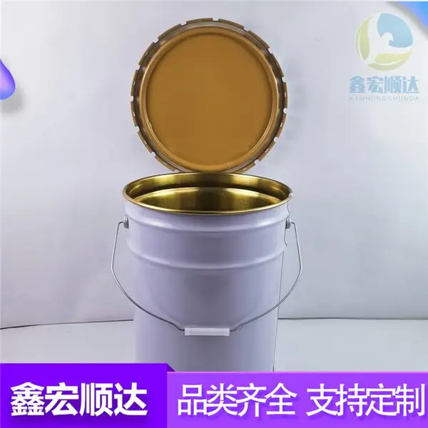 工厂生产手提马口铁涂料空桶 化工闭口桶18L 20L乳胶漆桶