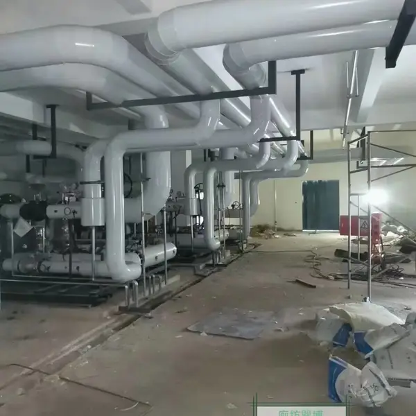 西宁镀锌板不锈钢管道保温施工承包--罐体保温施工现场图片