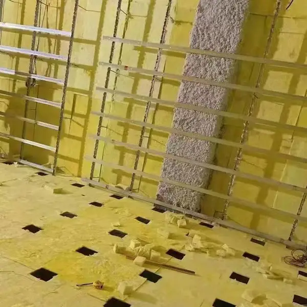 玻璃棉隔热保温消音墙体地面天花顶填充酒吧KTV隔音防火玻璃棉 离心地面天花 墙体消音岩棉