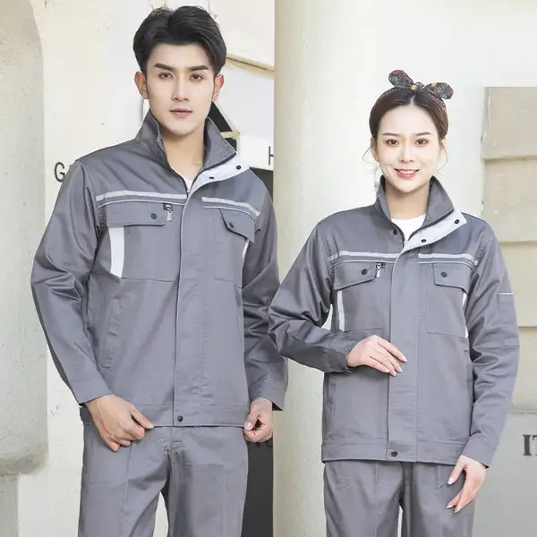 物流工作服定做 园林工衣订做 反光条工装订制 防静电工厂厂服定制厂