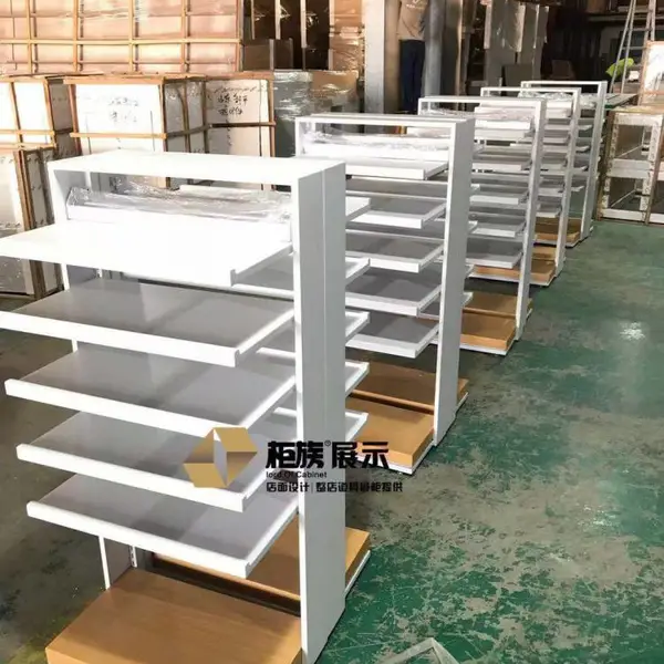 小米之家2.0版中岛配件柜批发_体验台收银台地台电视背柜定制