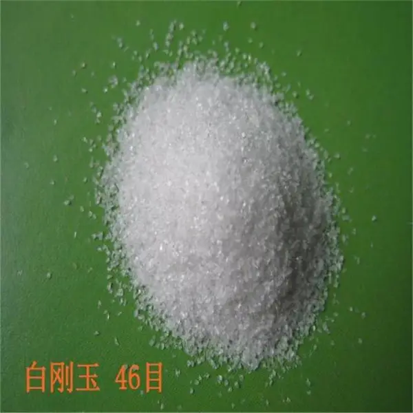 德宝磨料 五金刀具用白刚玉微粉 喷砂研磨用白刚玉价格