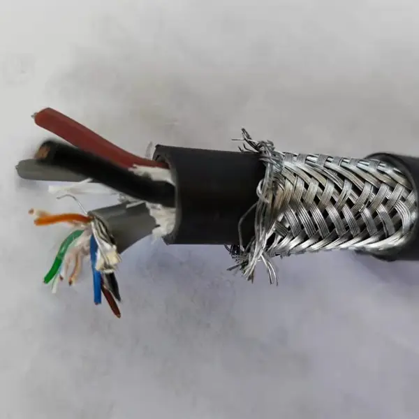 通过CCS认证船用铠装复合电缆,红旗,CAT5E网线+控制线