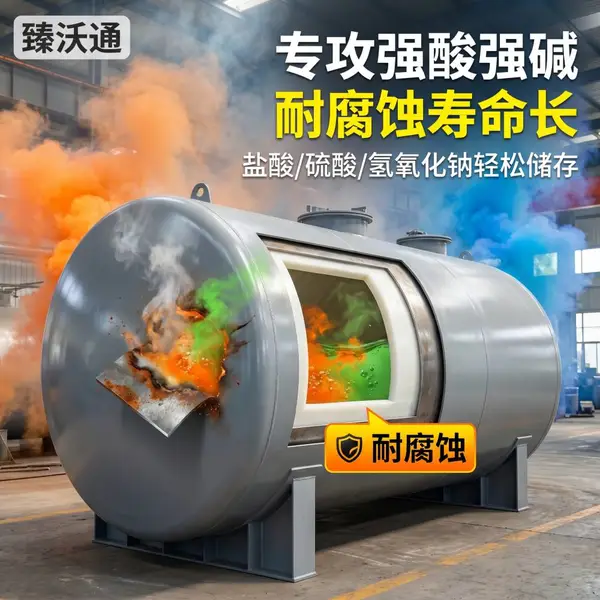 陕西横山区钢衬四氟反应储罐 高温防腐贮罐 化工防腐设备制造商