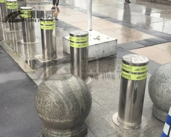 湖北厂家升降路桩 手动升降路桩 防冲撞路桩 武汉路桩厂家