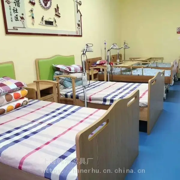 江浙沪现代医养家具 养老院实木床 大型医养家具工厂