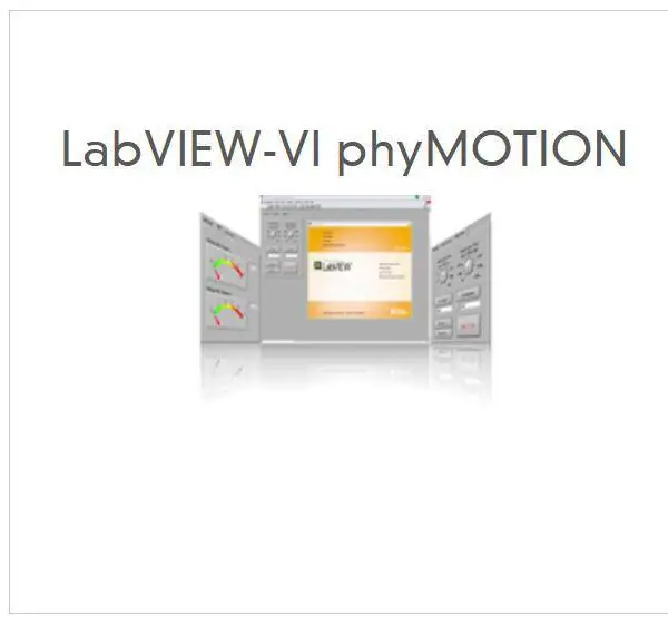 phytron通信和编程phyMOTIONTM 控制器功能模块虚拟仪器