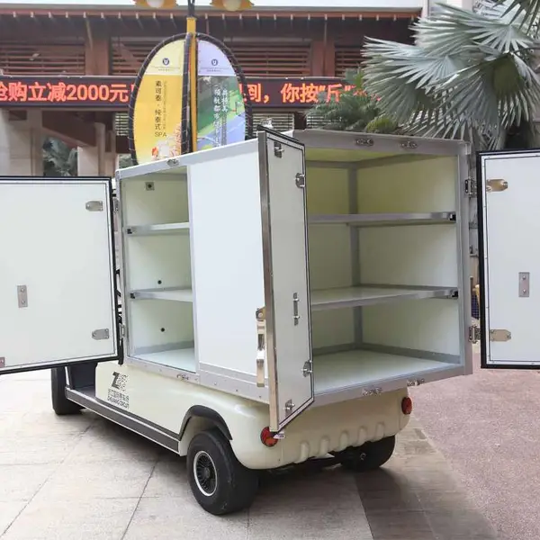 四轮电动货车,多功能流动餐车,电动餐饮车,电动布草车,电动高尔夫球车雨帘,lvtong电动观光车控制器