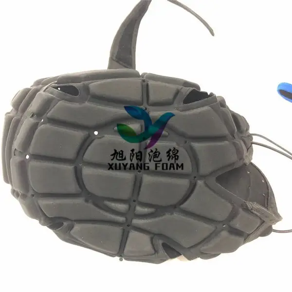 大量生产冷热压eva泡棉运动护具 eva泡沫头盔护垫
