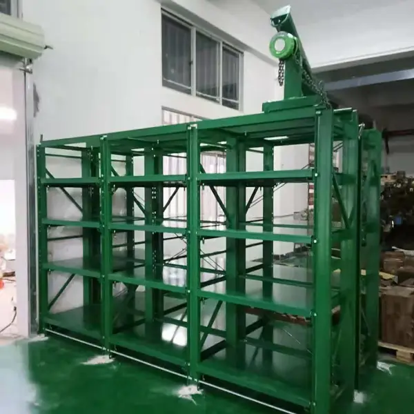 深圳标准三格四层模具架 顶层封板模具架定制