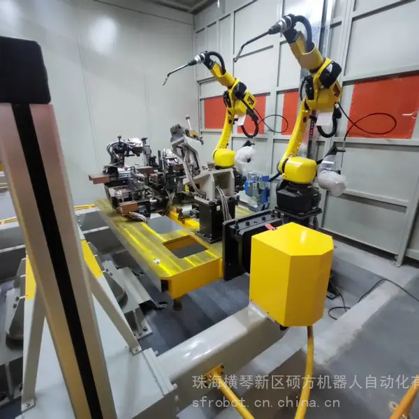 自行车车架焊接机器人工作站,广东机器人焊接工作站