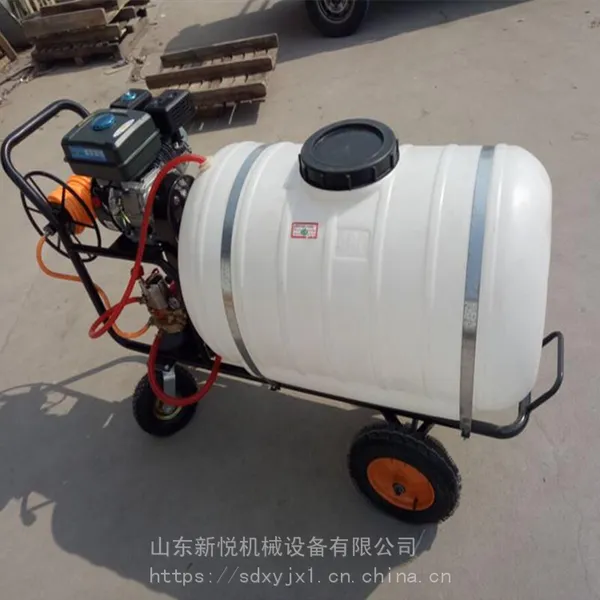 新悦果园高压远射程打药机 卫生防疫消毒机 100L大棚农药喷雾机