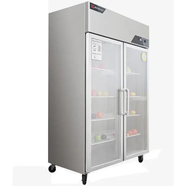 金松冷藏展示柜GB1.0L2U 大二门保鲜展示柜 商用双门饮料乳品陈列柜